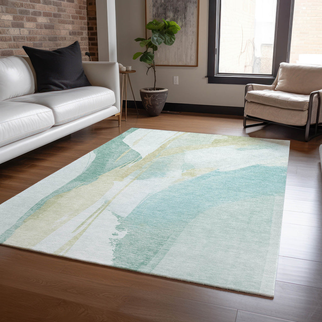 dalyn ravenna rn7 teal rug