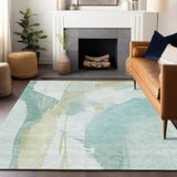 dalyn ravenna rn7 teal rug