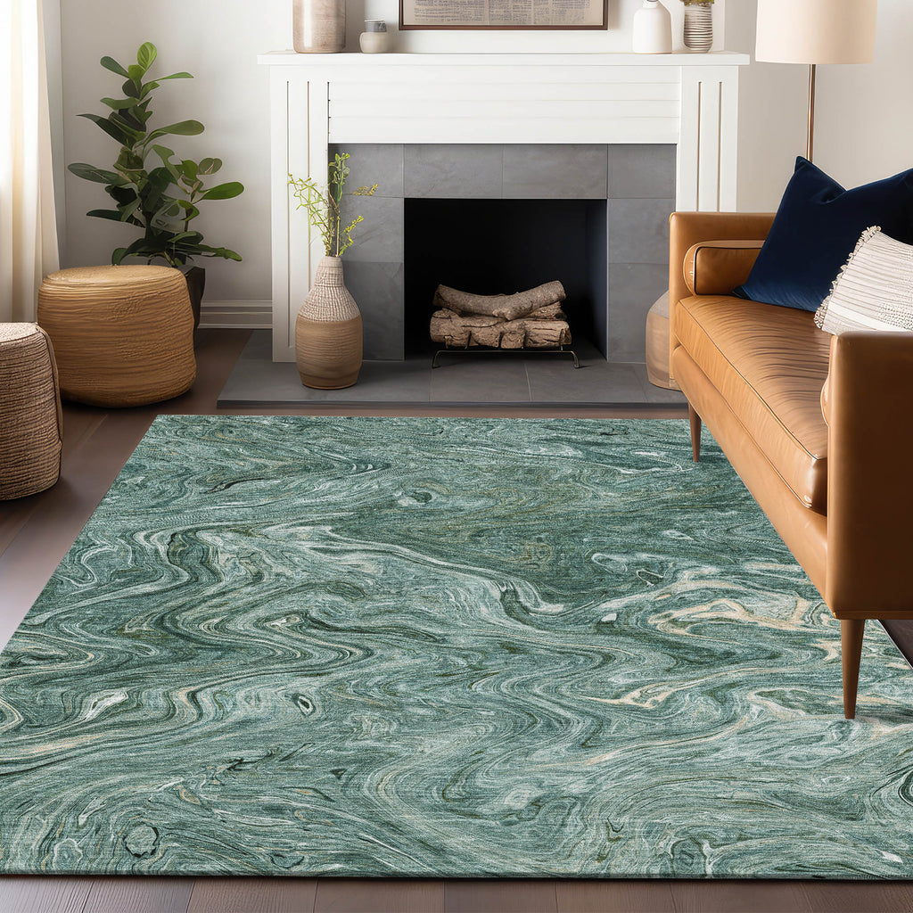 dalyn ravenna rn8 teal rug