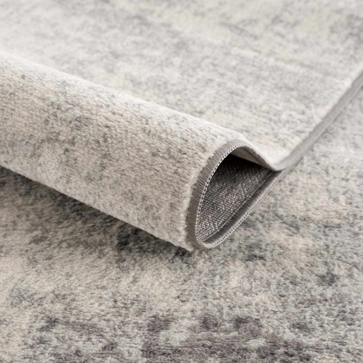 Hauteloom Kalanganan KLNG Charcoal Machine Made Polypropylene Rug