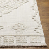 Hauteloom Rosales RSLS Cream Machine Made Polyester Rug