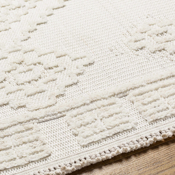 Hauteloom Rosales RSLS Cream Machine Made Polyester Rug