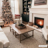Hauteloom Ramsbury RMS Ivory Woven/Flatwoven Cotton Rug