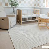 Hauteloom Rhun SLYBRHUN8A1 White Machine Made Polypropylene Rug