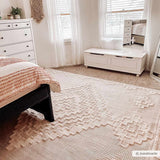 Hauteloom Rosales RSLS Cream Machine Made Polyester Rug