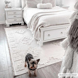 Hauteloom Rosales RSLS Cream Machine Made Polyester Rug