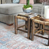 Hauteloom Rosman ROSM Black Machine Made Chenille-Polyester Rug