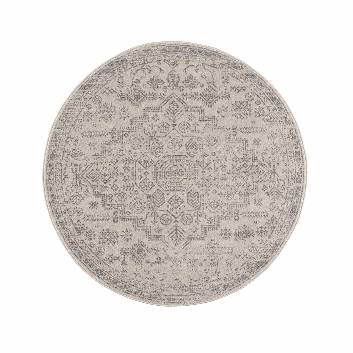 Hauteloom Tigris TGS2323 Ivory Machine Made Polypropylene Rug