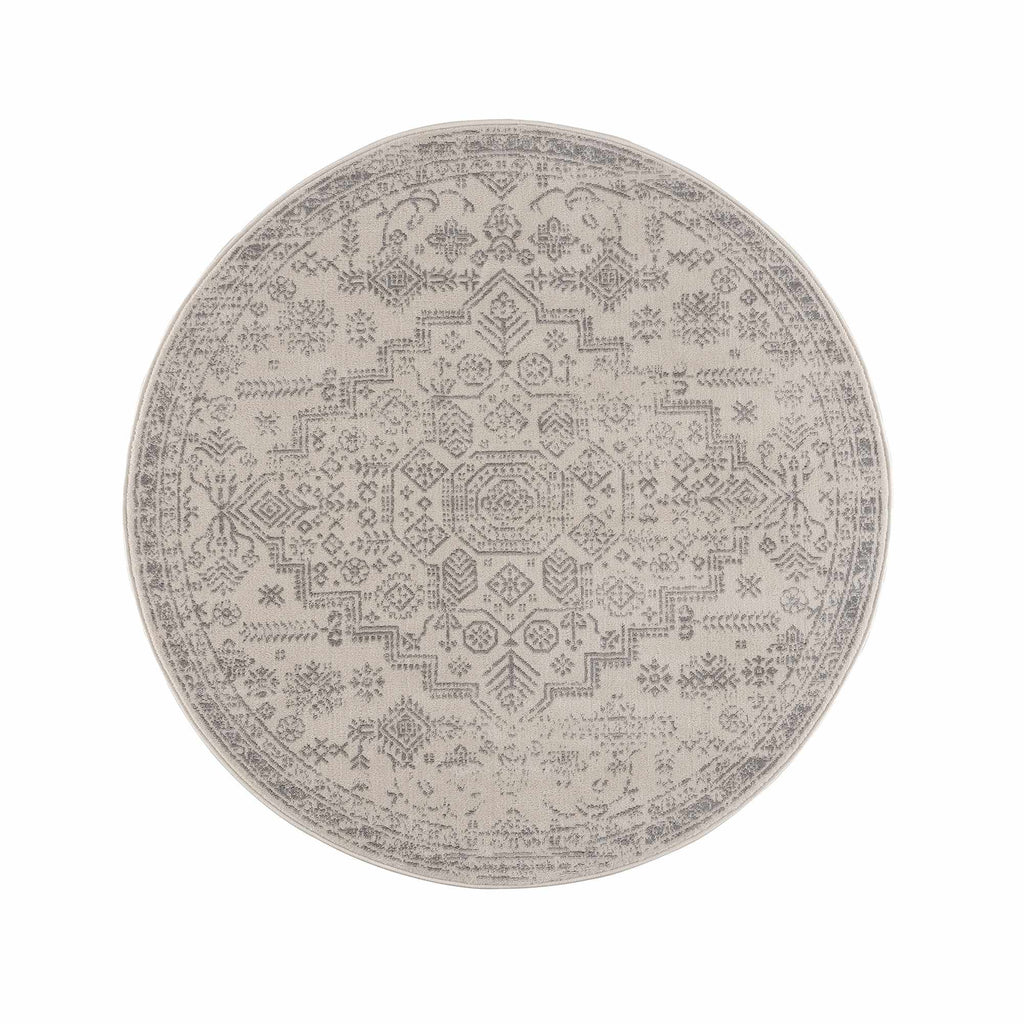 Hauteloom Tigris TGS2323 Ivory Machine Made Polypropylene Rug