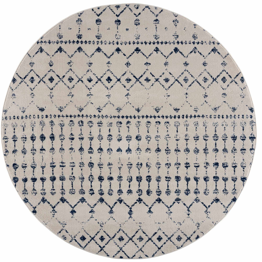 Hauteloom Tigris TGS2332 Ivory Machine Made Polypropylene Rug