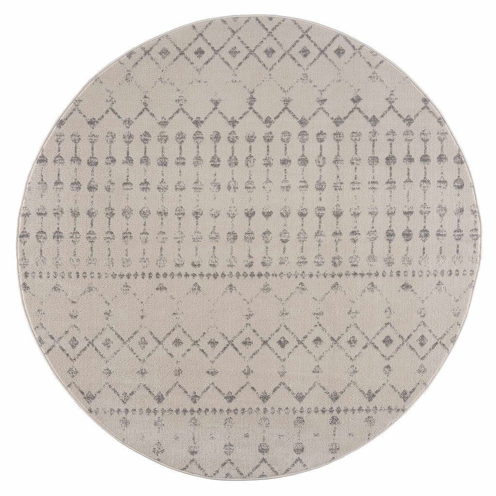 Hauteloom Tigris TGS2331 Ivory Machine Made Polypropylene Rug