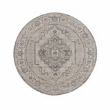 Hauteloom Tigris TGS2315 Gray Machine Made Polypropylene Rug