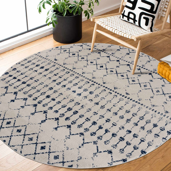 Hauteloom Tigris TGS2332 Ivory Machine Made Polypropylene Rug