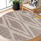 Hauteloom Tigris TGS2328 Ivory Machine Made Polypropylene Rug