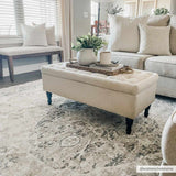Hauteloom Rudo SLLIRUDOAA3 Gray Machine Made Polyester Rug