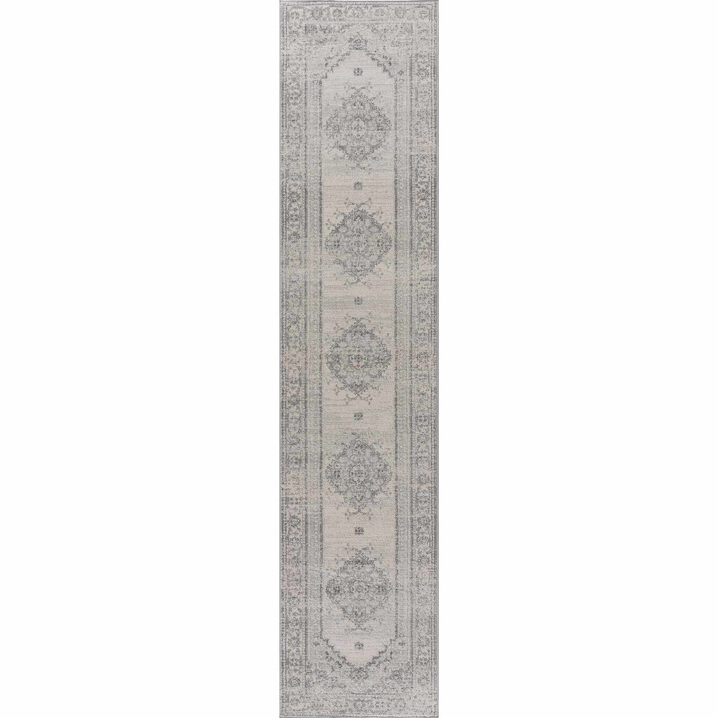 Hauteloom Tigris TGS2315 Gray Machine Made Polypropylene Rug