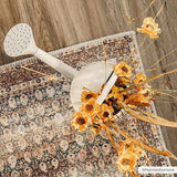 Hauteloom Maligaya MALIG Beige Machine Made Polyester Rug