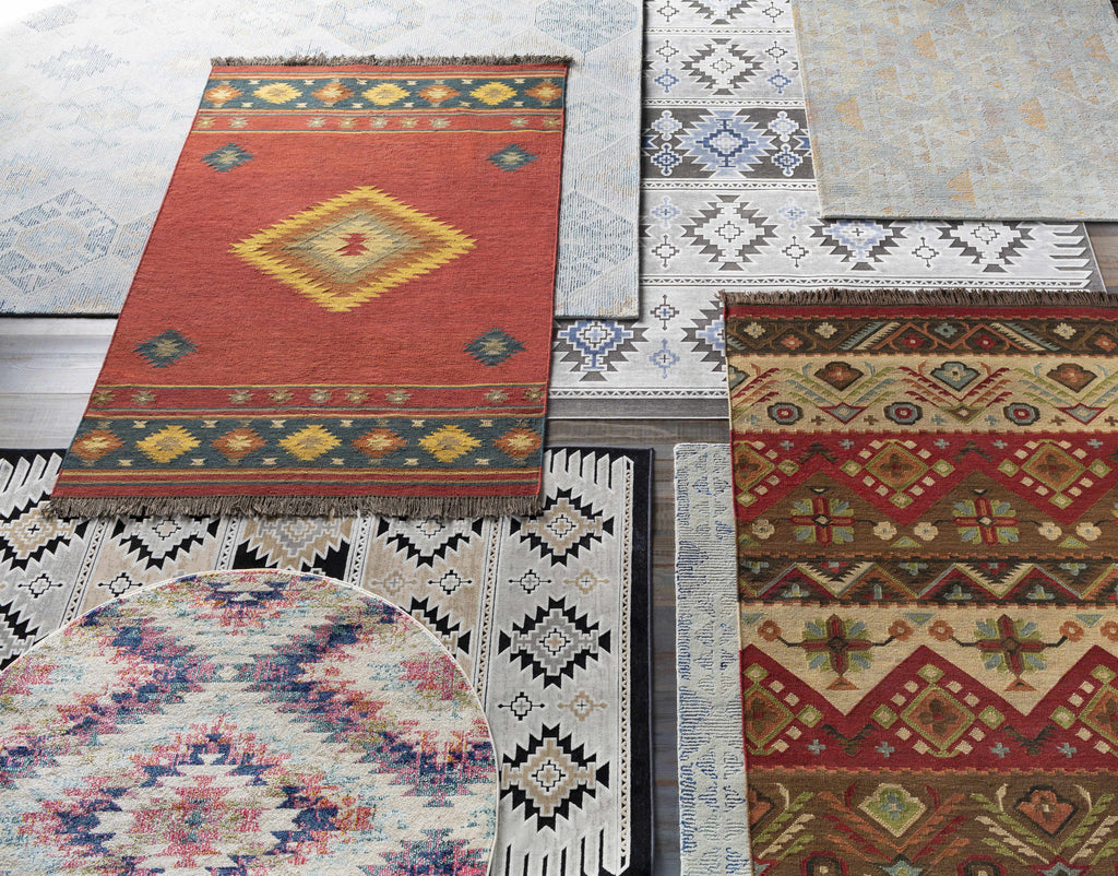 Hauteloom Lewisberry LEW White Machine Made Polypropylene Rug
