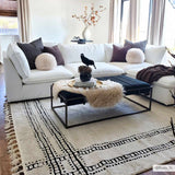 Hauteloom Ryuu HDEURYUU8A1 Beige Machine Made Polypropylene Rug