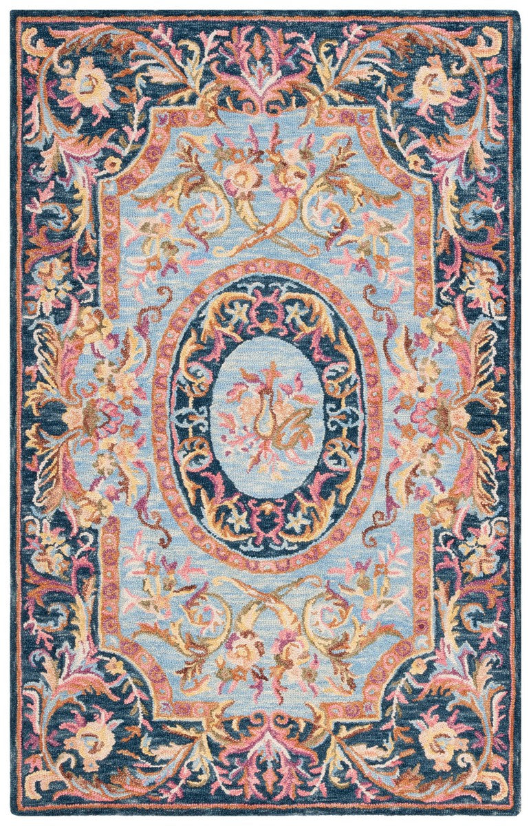 safavieh clearance savonnerie sav301n navy rug