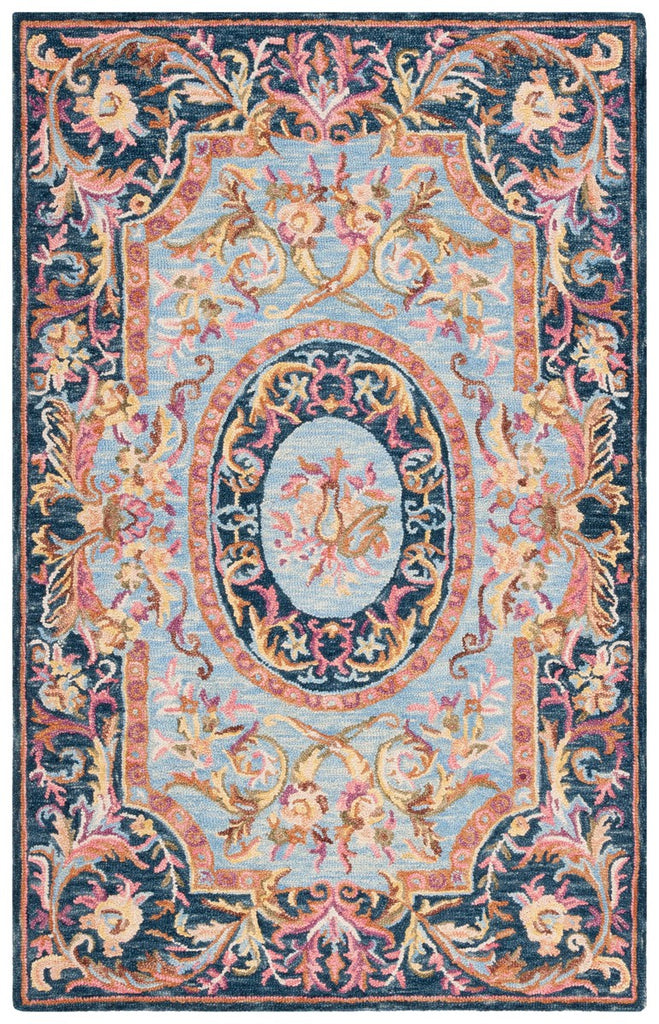 safavieh clearance savonnerie sav301n navy rug