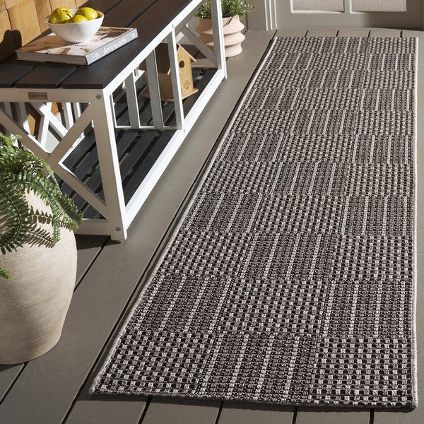 safavieh clearance sisal all weather saw648z black rug