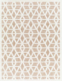 Hauteloom Nuri SSAMNURICA2 Dark Red Machine Made Polypropylene Rug