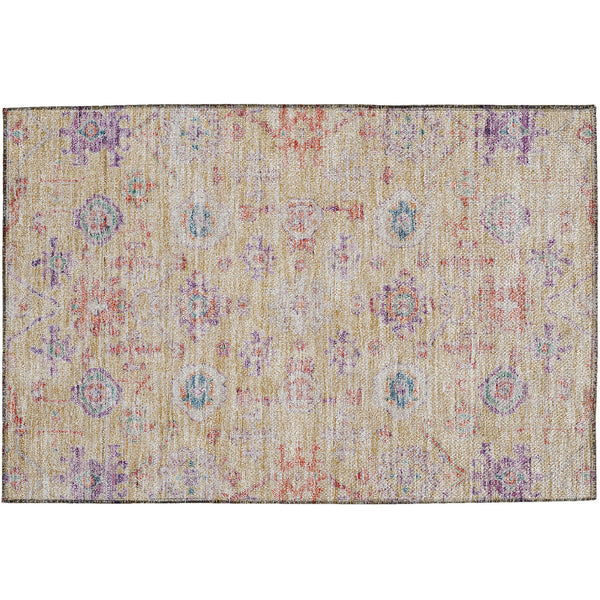 dalyn solace sl10 peach rug