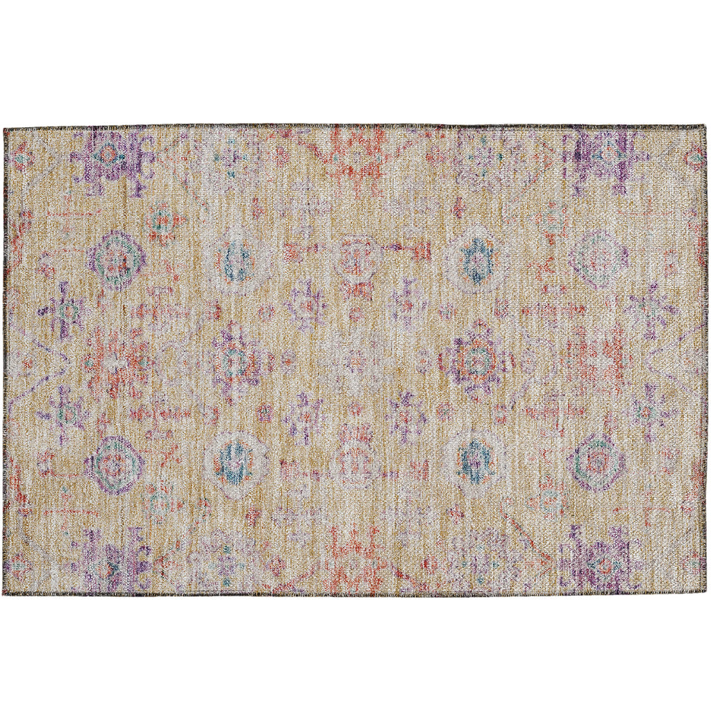 dalyn solace sl10 peach rug