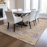 dalyn solace sl10 peach rug