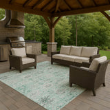 dalyn solace sl10 teal rug