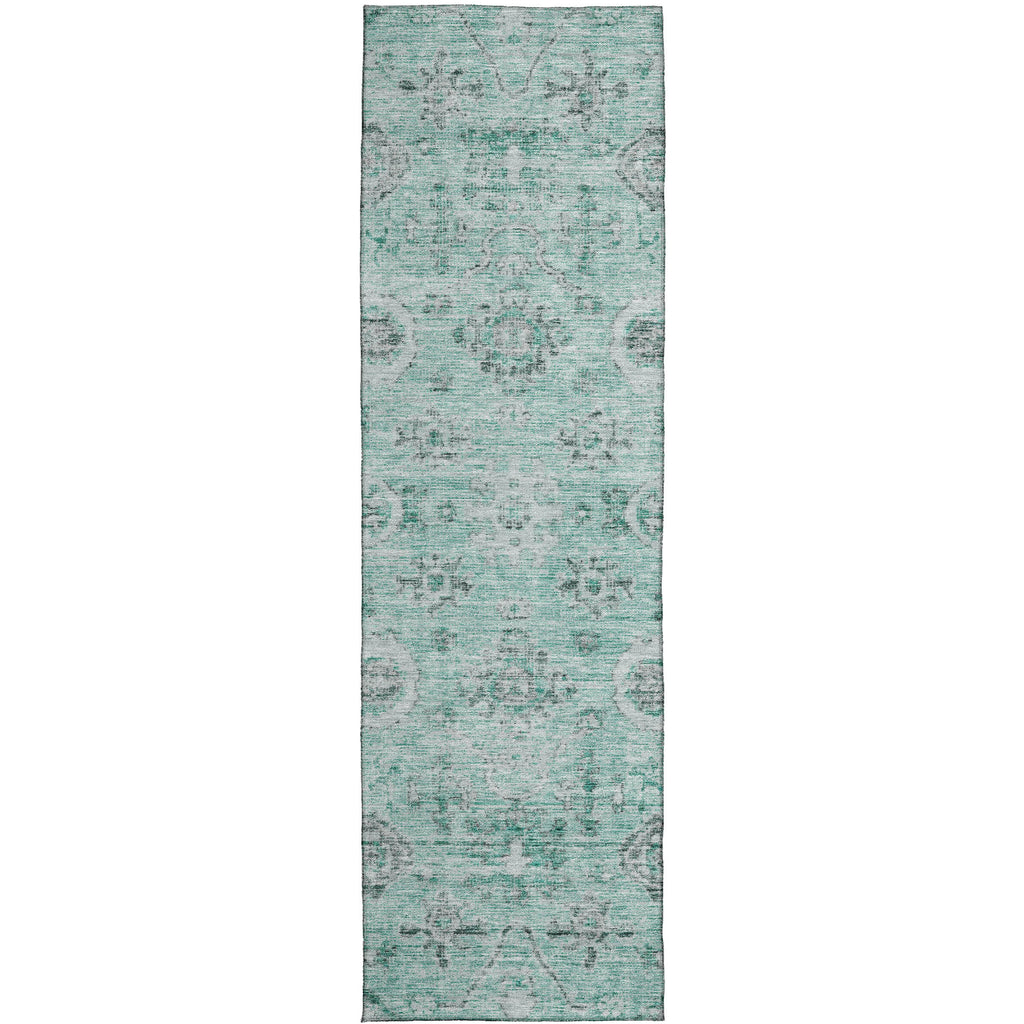 dalyn solace sl10 teal rug