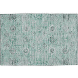 dalyn solace sl10 teal rug