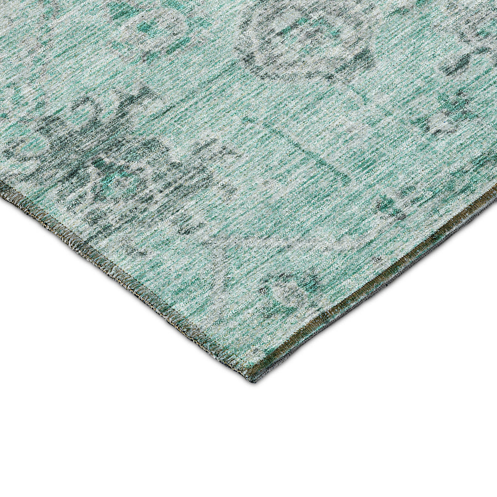 dalyn solace sl10 teal rug
