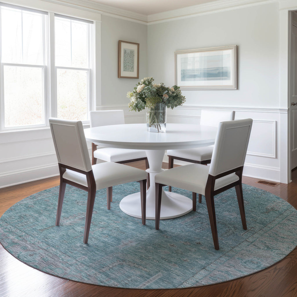dalyn solace sl11 aqua rug