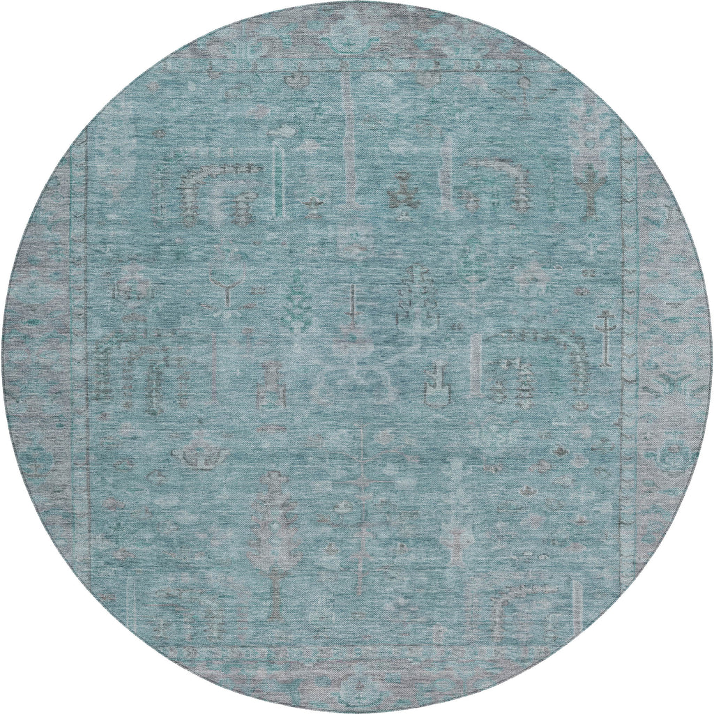dalyn solace sl11 aqua rug