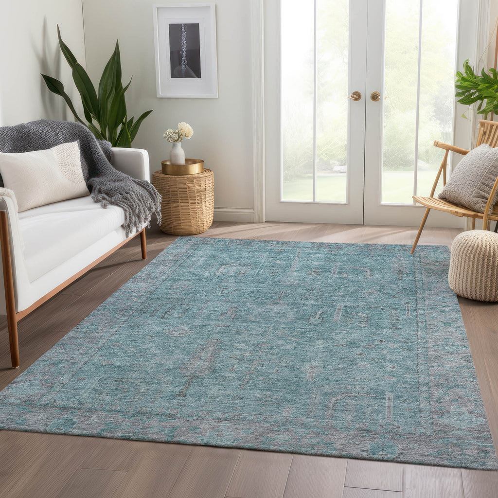 dalyn solace sl11 aqua rug