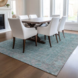 dalyn solace sl11 aqua rug