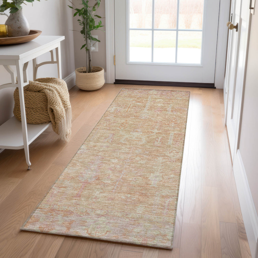 dalyn solace sl11 coral rug
