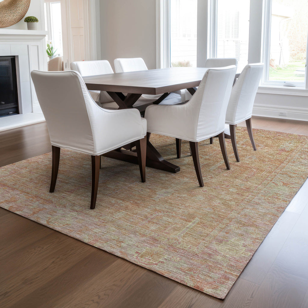 dalyn solace sl11 coral rug