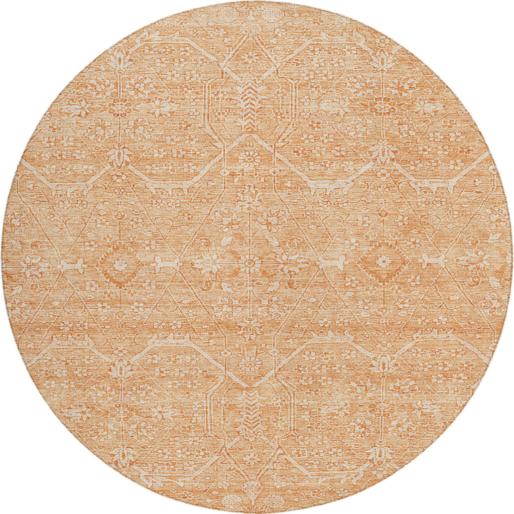dalyn solace sl12 salmon rug
