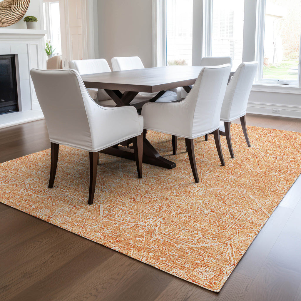 dalyn solace sl12 salmon rug