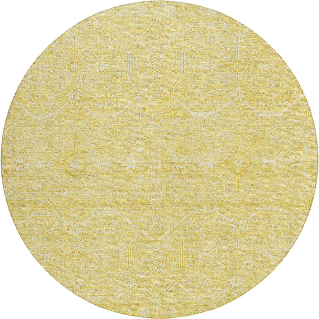 dalyn solace sl12 yellow rug