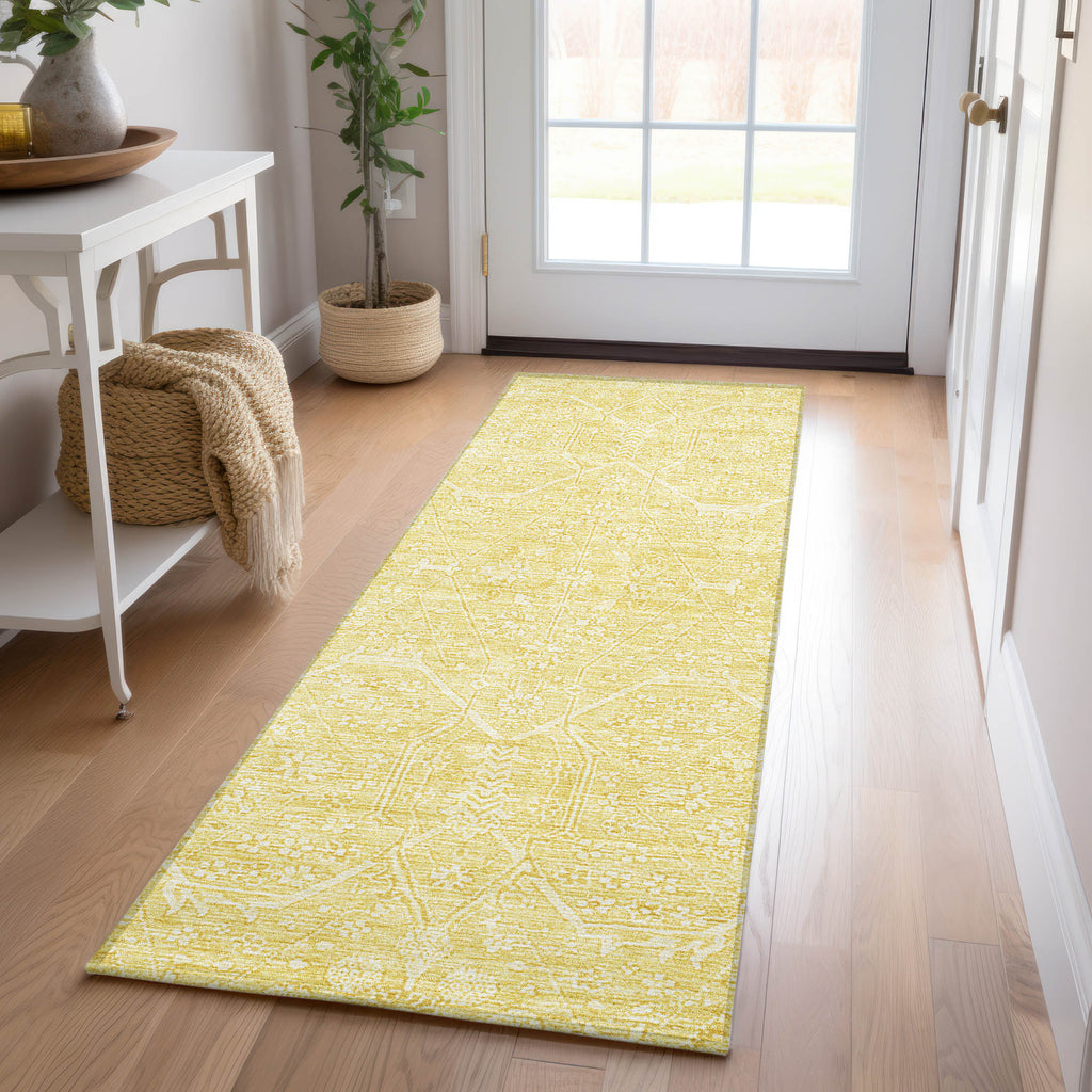 dalyn solace sl12 yellow rug