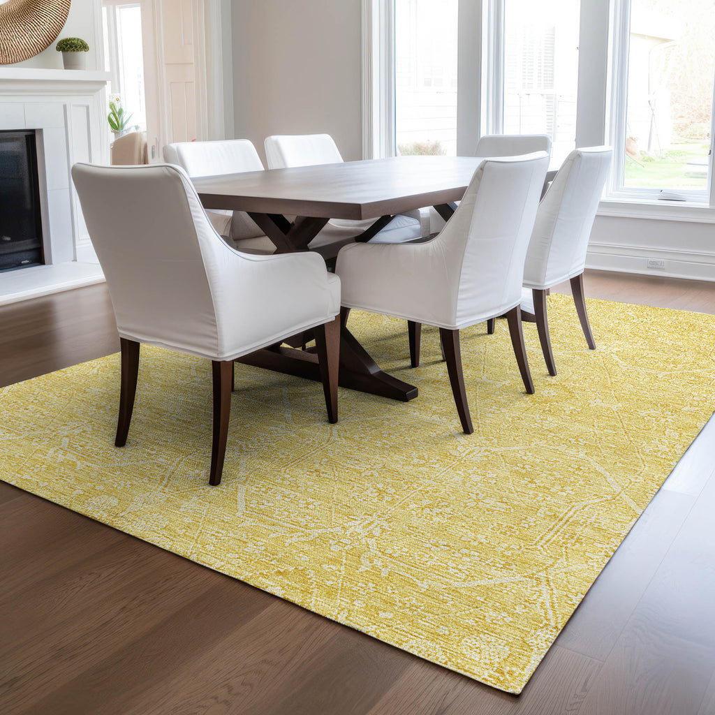 dalyn solace sl12 yellow rug
