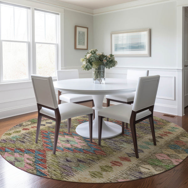 dalyn solace sl13 green rug