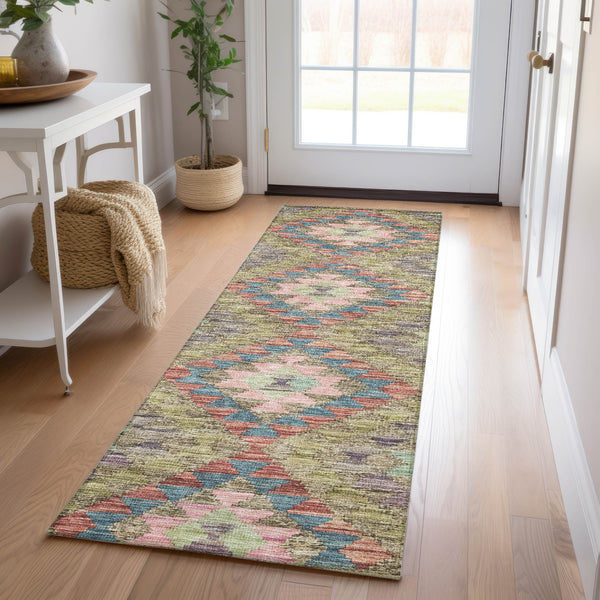 dalyn solace sl13 green rug