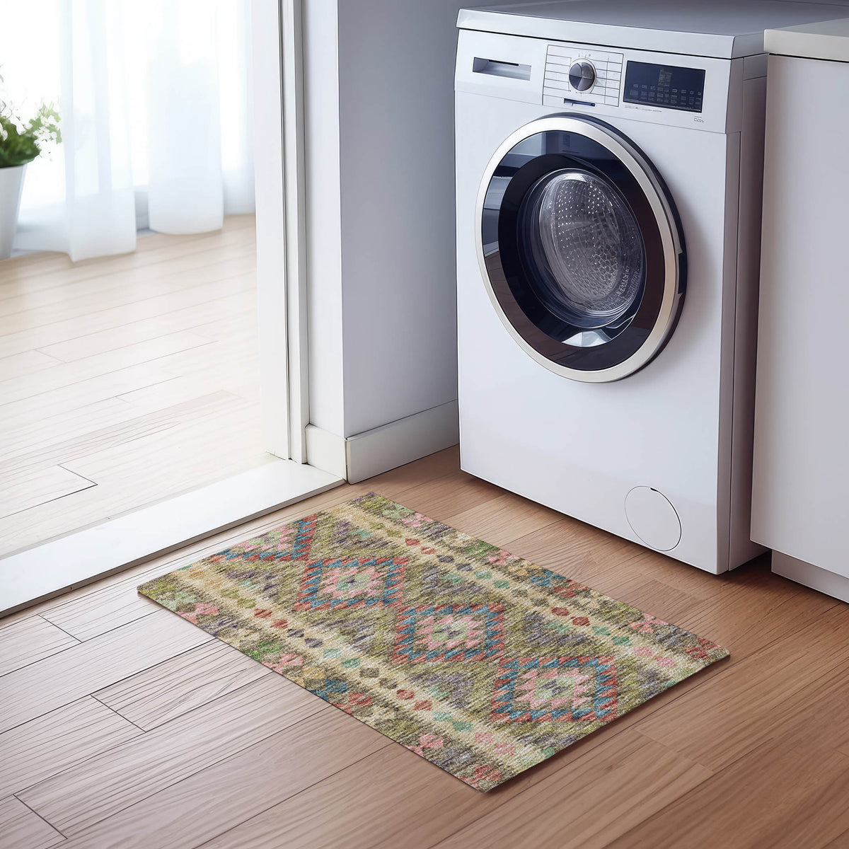 dalyn solace sl13 green rug