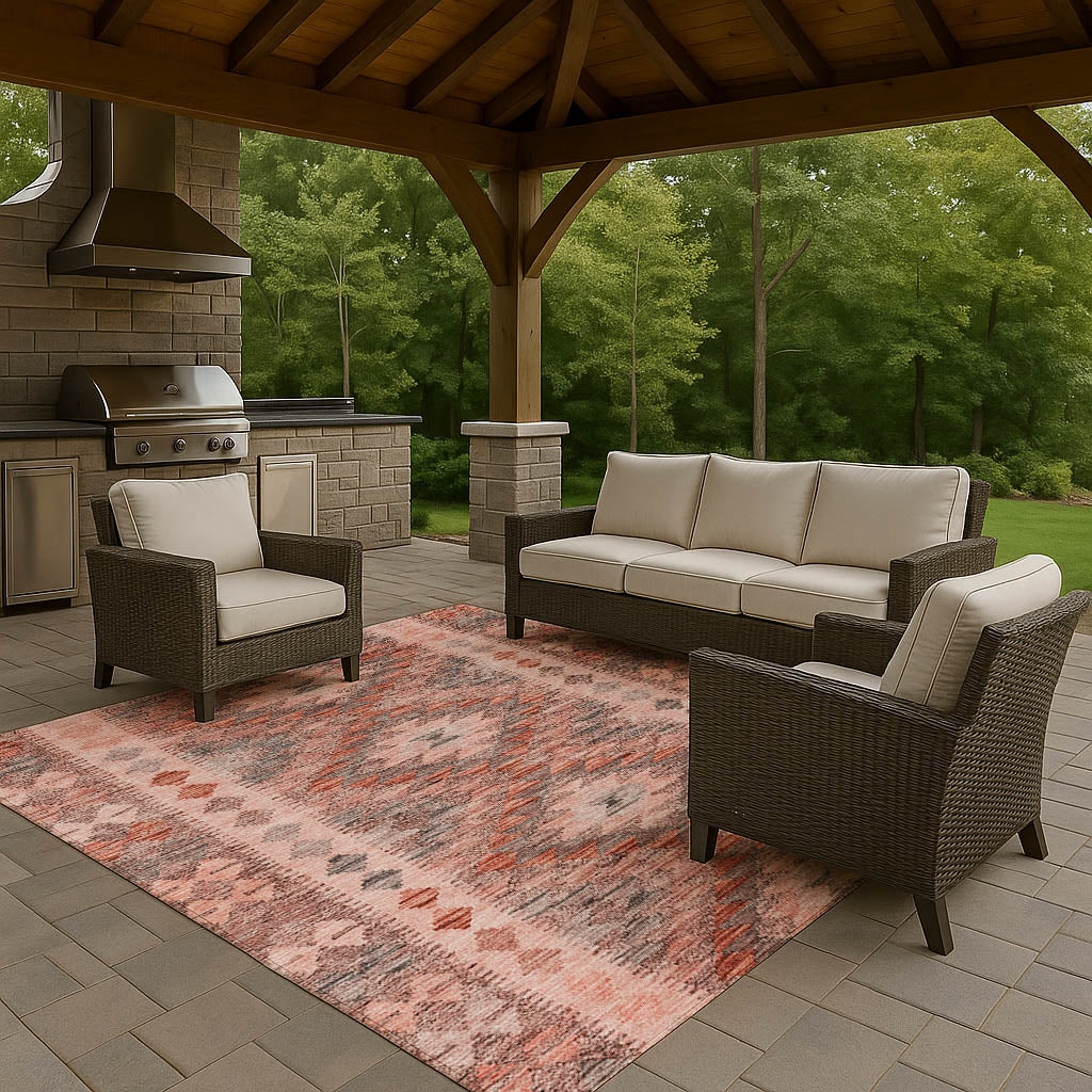 dalyn solace sl13 terracotta rug