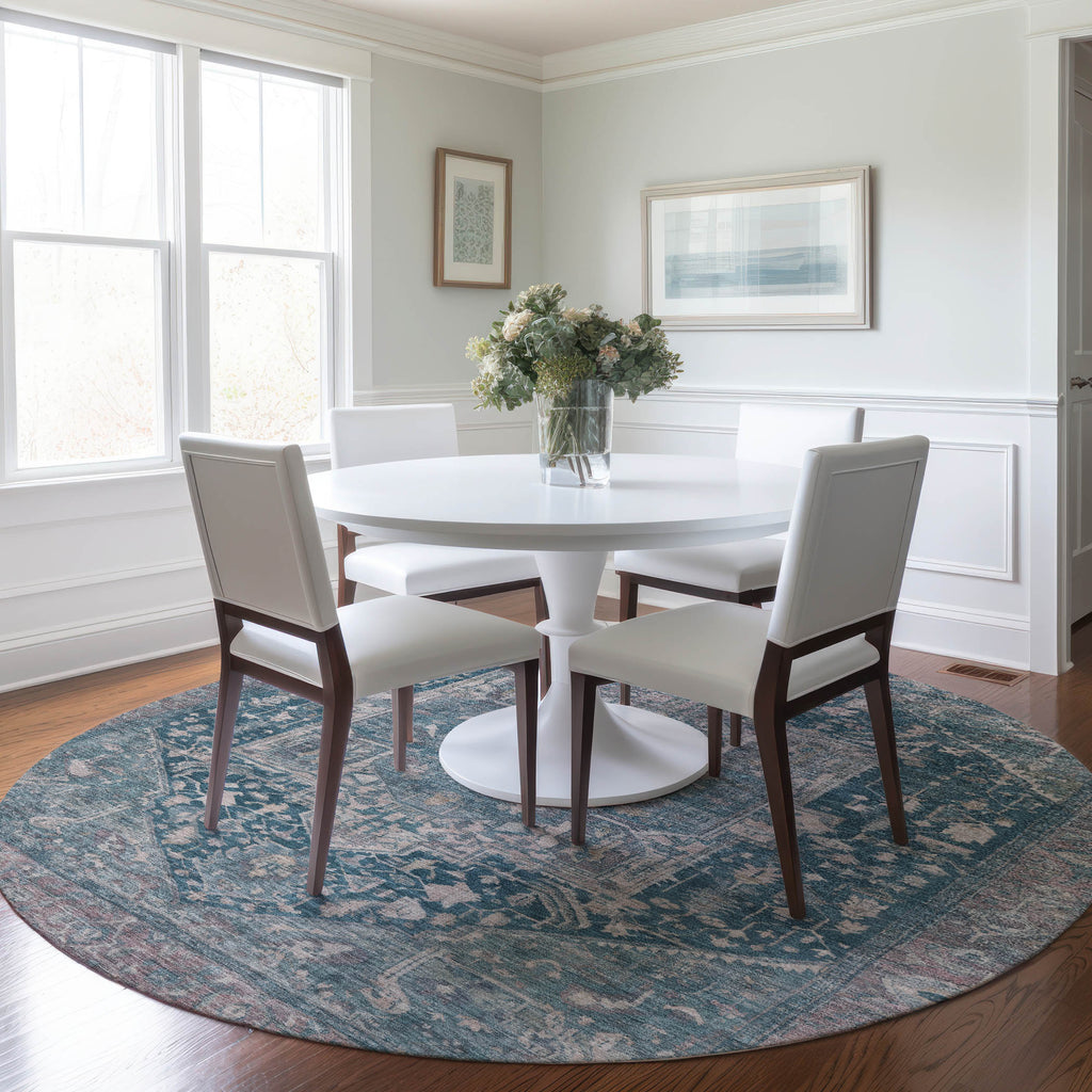 dalyn solace sl14 blue rug